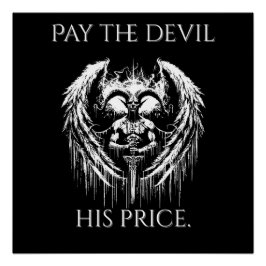 Póster Pay the Devil His Price