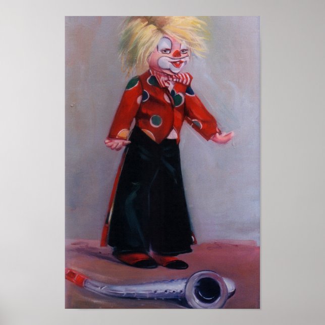 Póster Payaso/Pallaso/Palhaço (Frente)