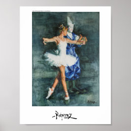 Póster Payaso y Bailarina, by Ruiperez