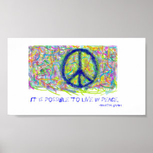 Póster Paz
