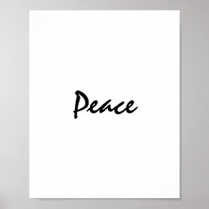 Poster Paz