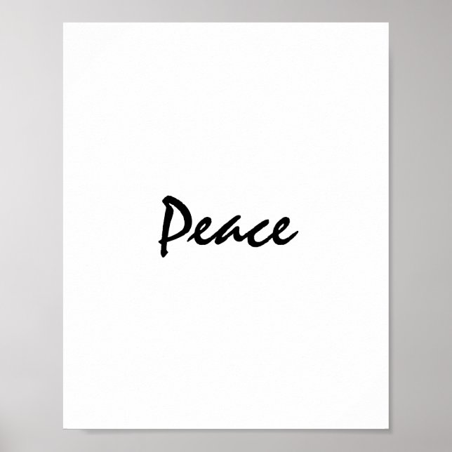 Poster Paz (Frente)