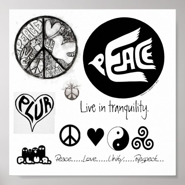 Póster Paz (Frente)