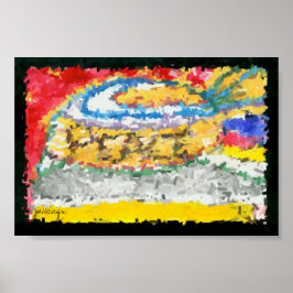 Poster Paz a distância.