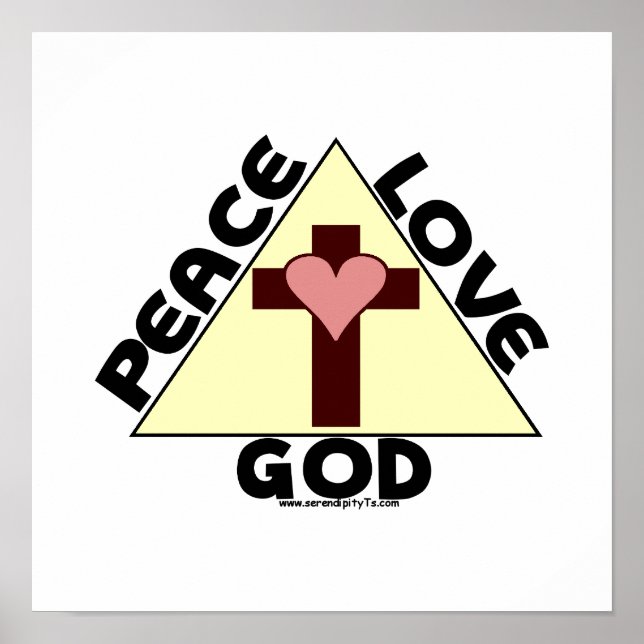 Poster Paz Ame Deus (Frente)