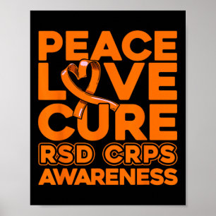 Poster Paz Amor Cura Sd Crps Consciência 1