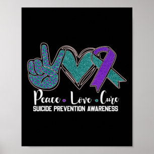 Poster Paz Amor Curta Prevenção Suicida Sensibilização 1