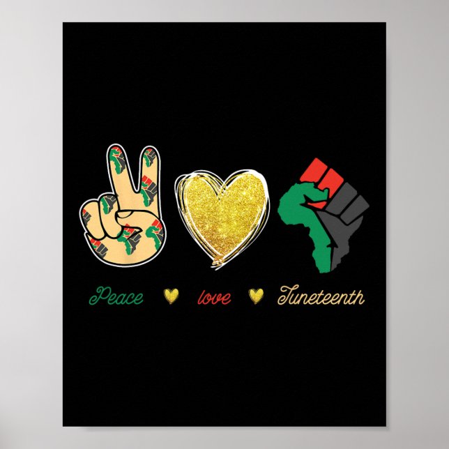 Poster Paz Amor Décima Junta (Frente)