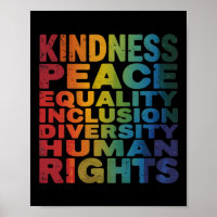 Paz Amor Diversidade Inclusão Igualdade Black Hist