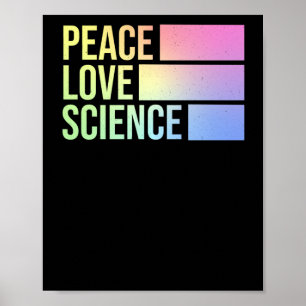 Poster Paz, Amor E Ciência! Vinheta1