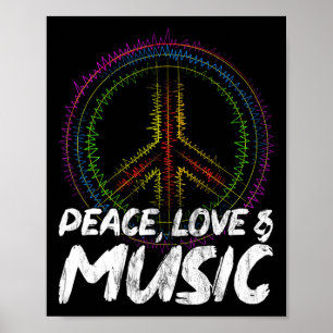 Poster Paz, Amor E Paz Musical