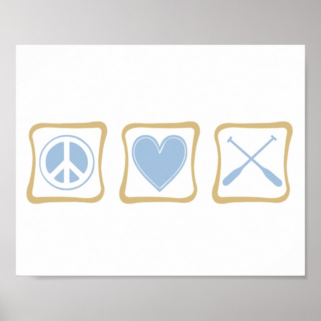 Póster Paz, Amor e Remoção/Praça da Tripulação (Frente)