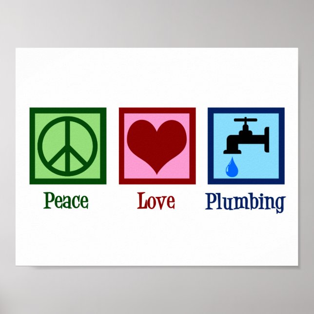 Poster Paz Amor Encanamento (Frente)