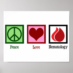 Poster Paz Amor Hematologia