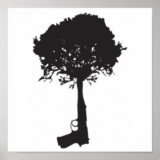 Póster paz de crescimento