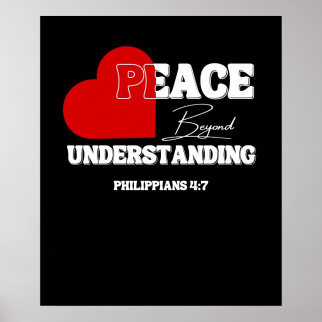 Poster Paz de Jesus - John 14:27 (Frente)