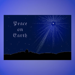 Poster Paz de Xmas na Terra