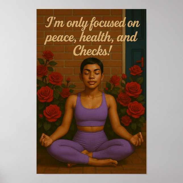 Poster Paz e Verificações (Frente)