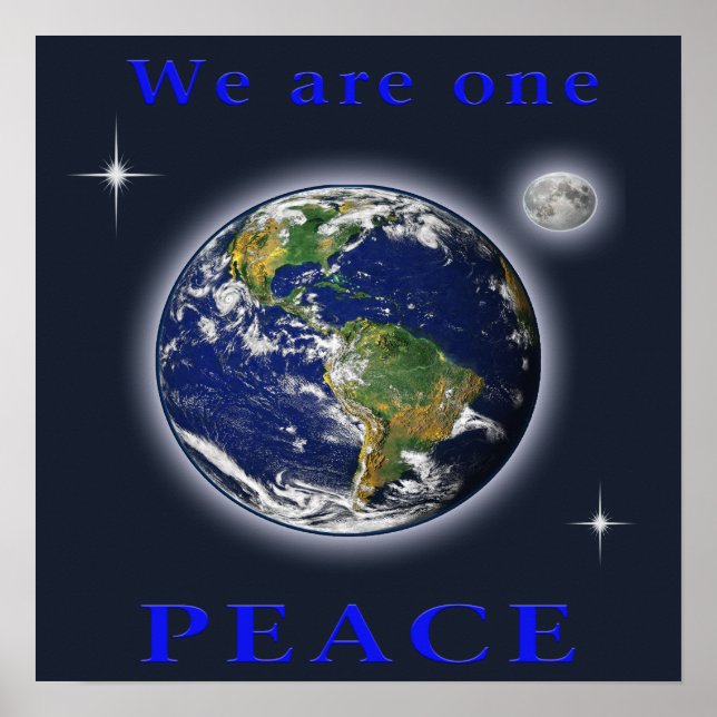 Poster Paz na Terra (Frente)