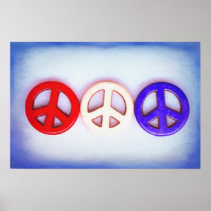 Póster Paz Patriótica