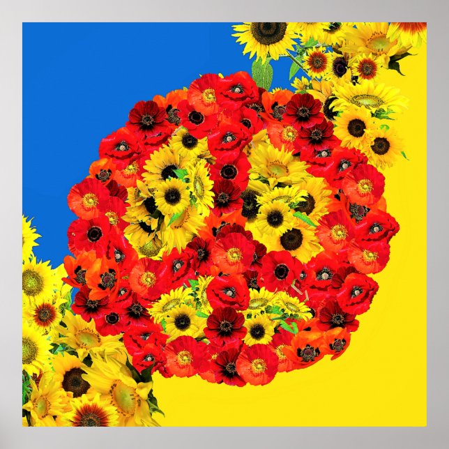 POSTER PAZ PELA UCRÂNIA! (Frente)