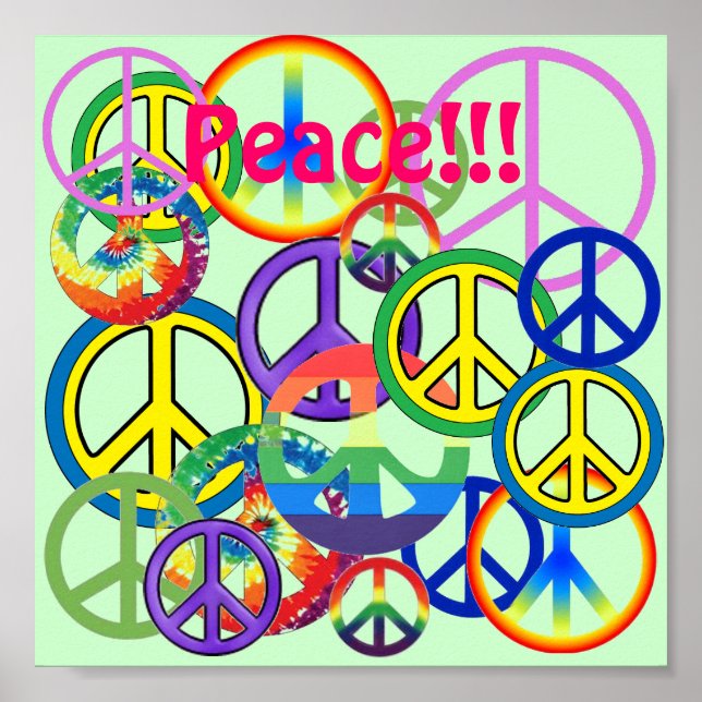 Póster Paz! Pôster (Frente)