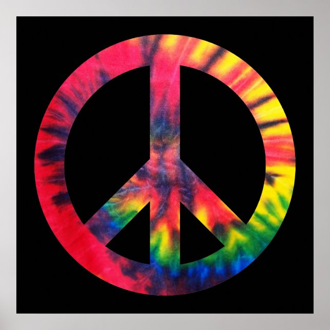 Póster Paz Retro (Frente)