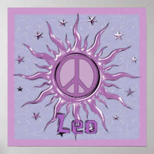 Póster Paz Sun Leo