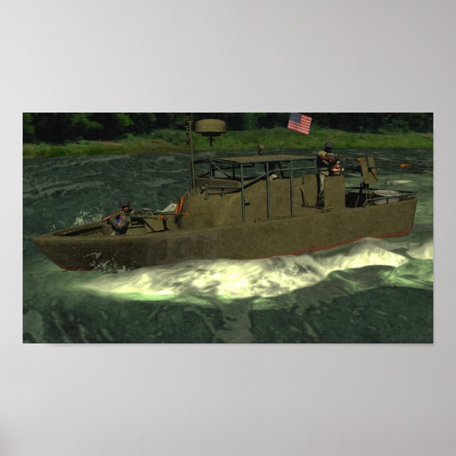 Póster PBR: Apoio a Incêndios no Vietname (Frente)