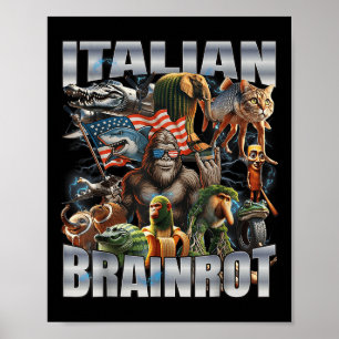 Poster Pé de Bandeira do Dia 4 de Julho do Grande Meme de