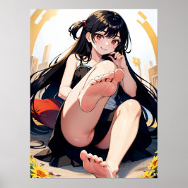 Poster Pé de fantasia: Anime Grace