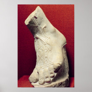 Póster Pé de uma estátua