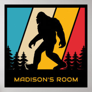 Poster Pé-Grande de Texto Personalizado