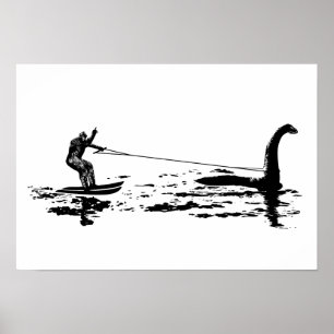 Poster Pé Grande e Nessie