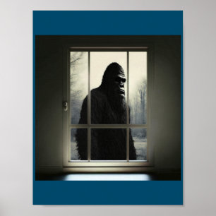 Poster Pé Grande Fora Da Minha Janela!