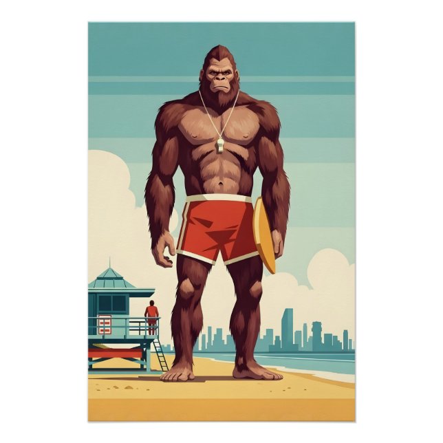 Póster Pé Grande Legal (Frente)