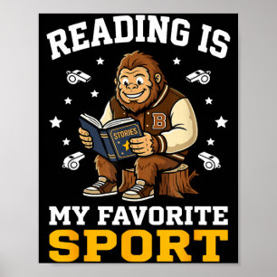 Poster Pé grande lendo livros homens mulheres crianças le