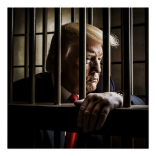 Póster Pé na prisão.