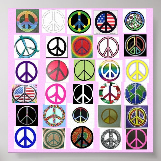 Poster PEACE (Frente)