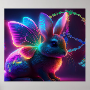 Poster Peace Bunny