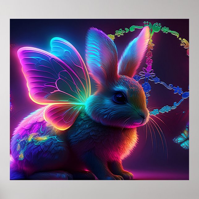 Poster Peace Bunny (Frente)