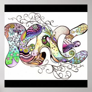 Poster Peace Scroll