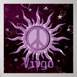 Poster Peace Sun Virgo