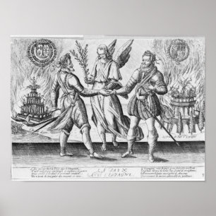 Póster Peace with Spain