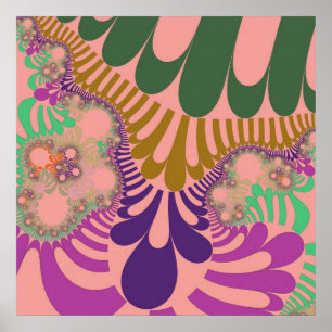 Poster Peach Rainbow Mod