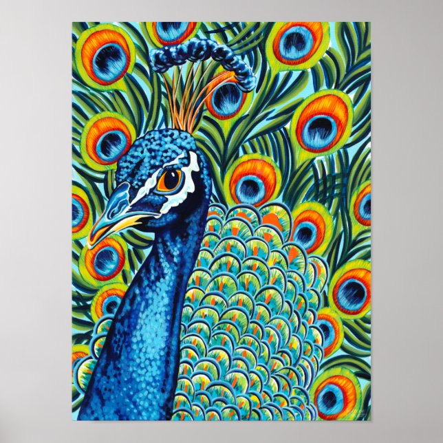 Póster Peacock I caído (Frente)