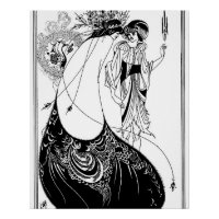 Peacock Skirt Beardsley Art Nouveau