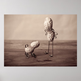 Póster Peanut Man and Dog