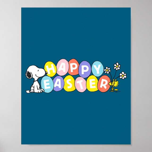 Poster Peanuts happy easter Peanuts happy easter  (Frente)