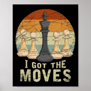 Poster Peão Rei Xadrez Figura Xadrez Presente